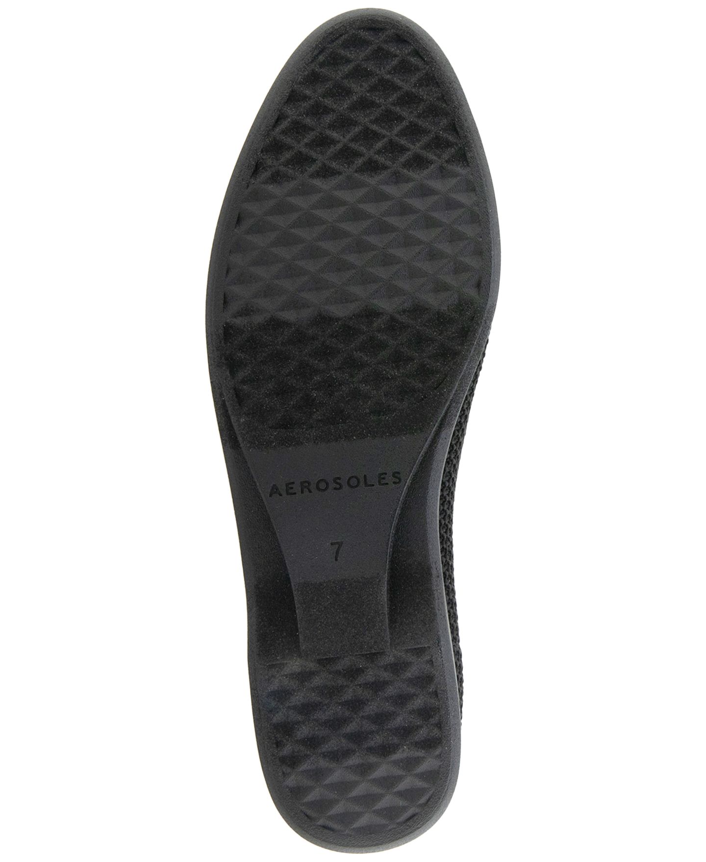 Женские балетки Aerosoles Nathaly Knit Flat, цвет: Чёрный вязаный — фото 5