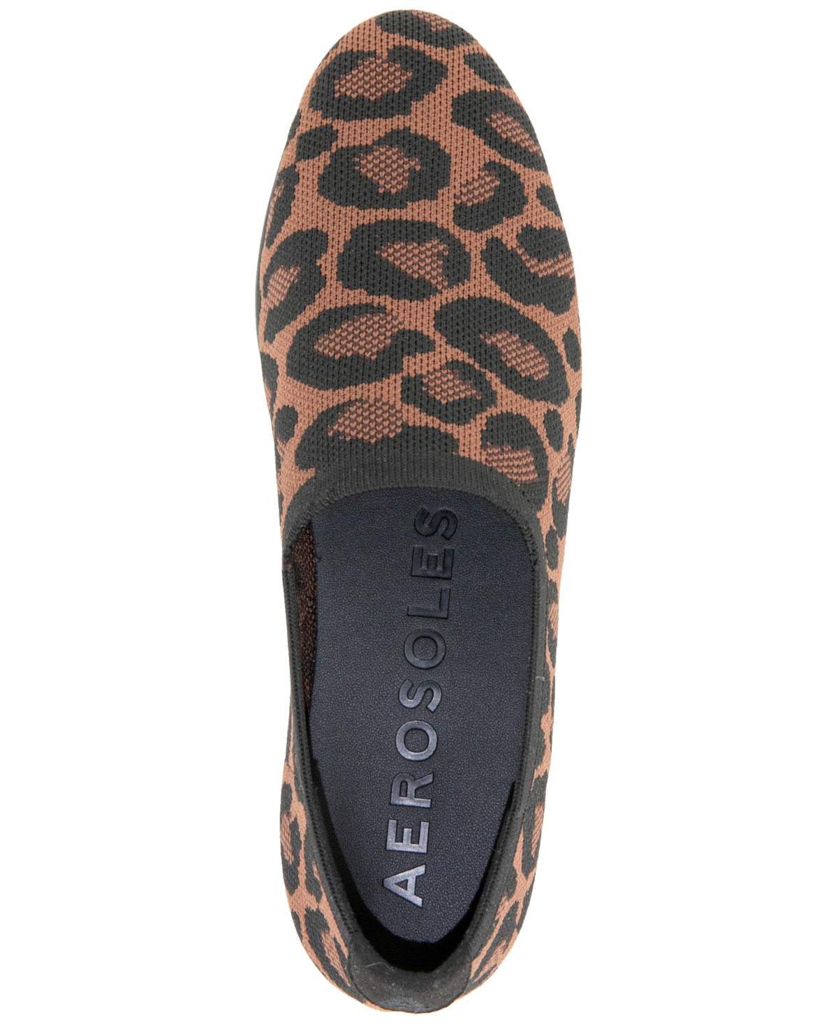 Aerosoles Women's Nathaly Knit Flat In Animal Print