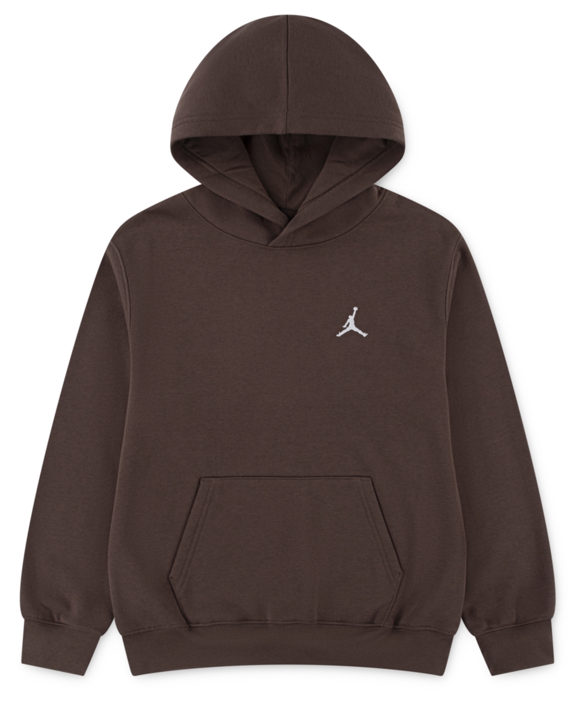 Jordan Boys 8-20 Brooklyn Pull-on Long Sleeve Hoodie In Brown