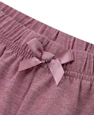 Girls' Boxy T-Shirt and Matching Pants, 2-Piece Pajama Set