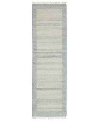 Nu Maison Soft Border 2'6"x8' Runner Area Rug