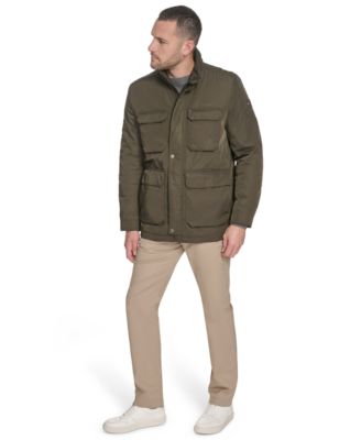 Men's Four Pocket Military-Inspired Field Jacket