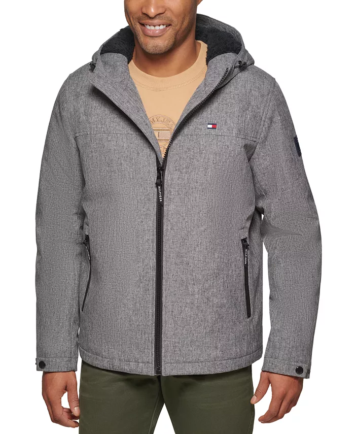 Men's Softshell Hooded Jacket - thumbnail 4