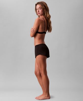 Women's Signature Satin Tap Shorts QF8395