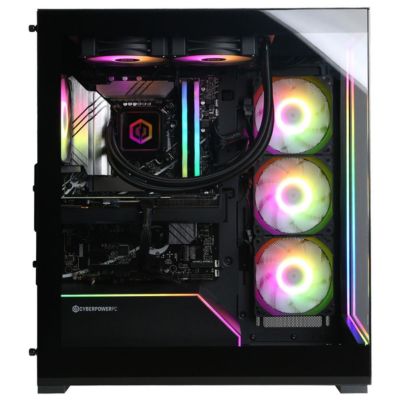 Gamer Supreme Liquid Cooled Gaming Desktop Computer, Intel Core Ultra 7 265KF 3.9GHz, 32GB RAM, 2TB SSD, NVIDIA GeForce RTX 5070 12GB,