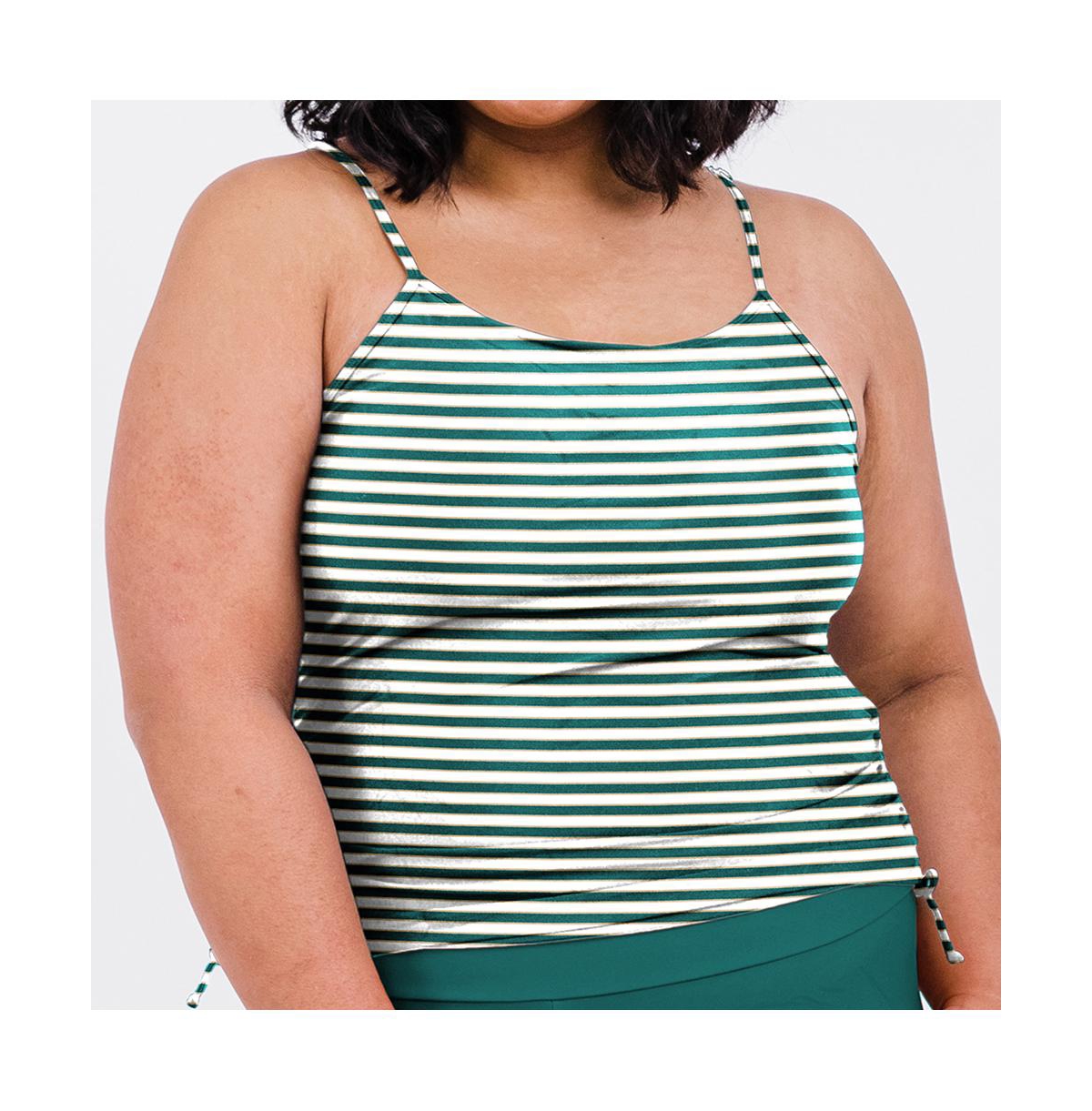 Calypsa Women's Adjustable Strap Maya Swim Top