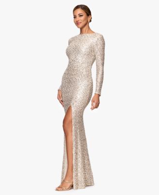 Women's Sequin Detail Gown