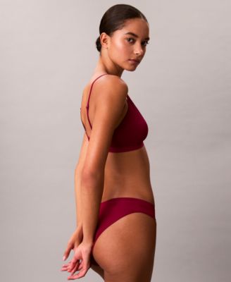 Women's Form To Body Lightly Lined Triangle Bralette QF6758