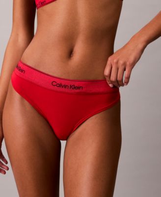 Calvin Klein - Women's Flexible Fit Minimal Coverage Thong QF8549