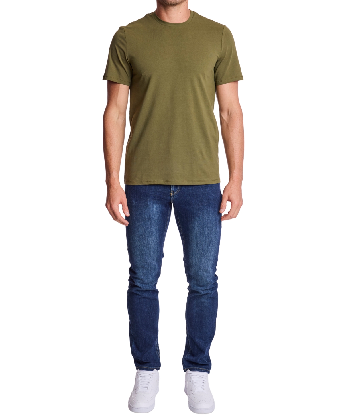 Paisley & Gray Men's Lucas Crewneck T-shirt In Green
