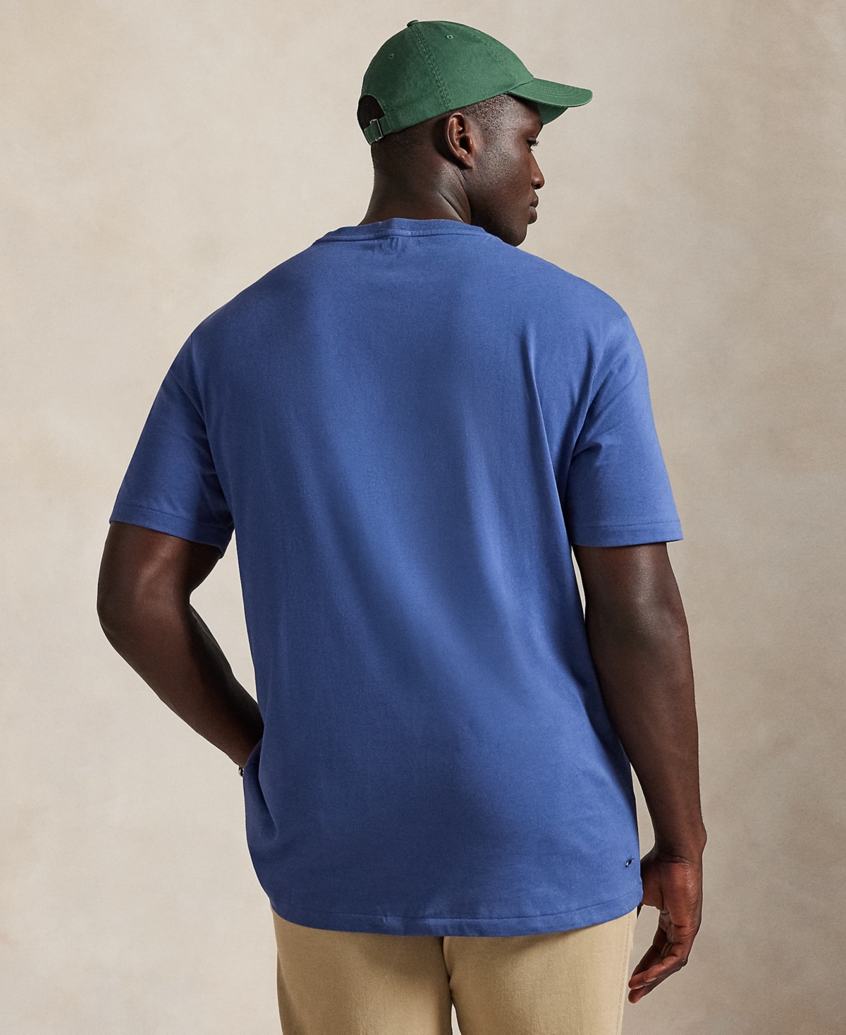 Polo Ralph Lauren Ralph Lauren Jersey V-neck T-shirt In Blue
