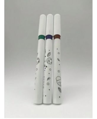 24 Colors Acrylic Markers, for Painting, Color Painting Watercolor Art Marker Set, Waterproof Large-Capacity Color Pens, Office Supplies