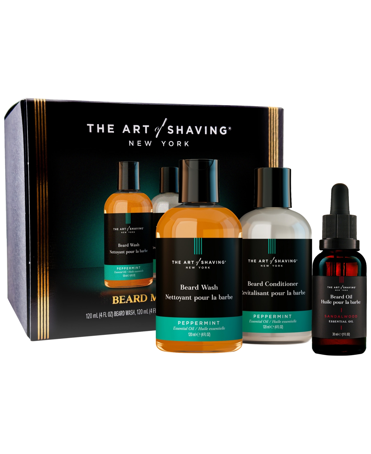 Art of Shaving Men's 3-Pc. Beard Grooming Set, 4 oz