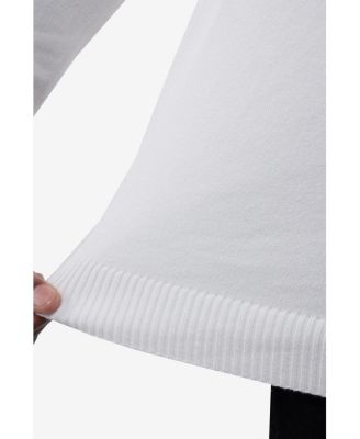 Men's Quarter Zip Mock Neck Sweater