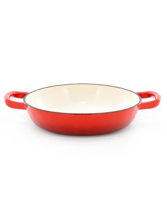 6 Quart Enameled Cast Iron Bread Pot in Red with Baking Mat
