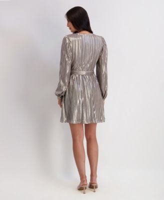 Women's Long Sleeve Wrap Dress