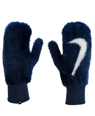 Nike - Men's Plush Embroidered Logo Mittens