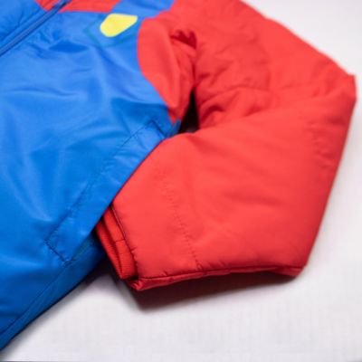 Boys Super Graphic Print Puffer Winter Coat Jacket