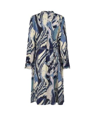 Women's MaNeile Long Sleeve Waist Belt Dress