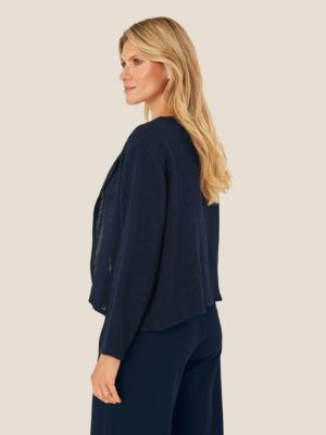 Women's Majulitta Open-Front Boucle Jacket