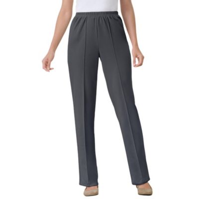 Women's Within Tall Knit Hassle-Free Pull-On Elastic-Waist Pants