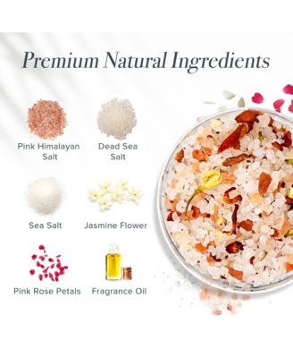 Floral Soaking Bath Salts - Jasmine Rose 8oz