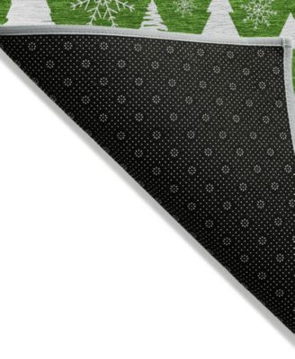 Holiday Washable Indoor/Outdoor ACN1815 10'x14' Area Rug