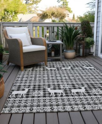 Holiday Washable Indoor/Outdoor ACN1820 10'x14' Area Rug