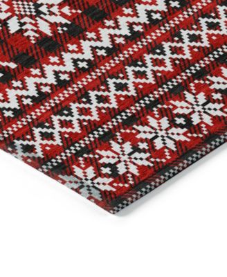 Holiday Washable Indoor/Outdoor ACN1820 10'x14' Area Rug
