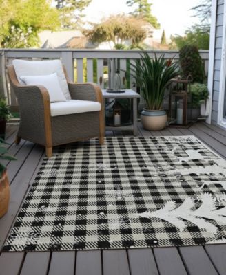 Holiday Washable Indoor/Outdoor ACN1824 10'x14' Area Rug