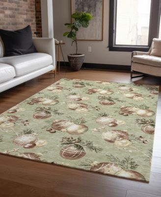 Holiday Washable Indoor/Outdoor ACN1828 10'x14' Area Rug