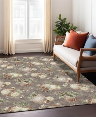 Holiday Washable Indoor/Outdoor ACN1828 10'x14' Area Rug