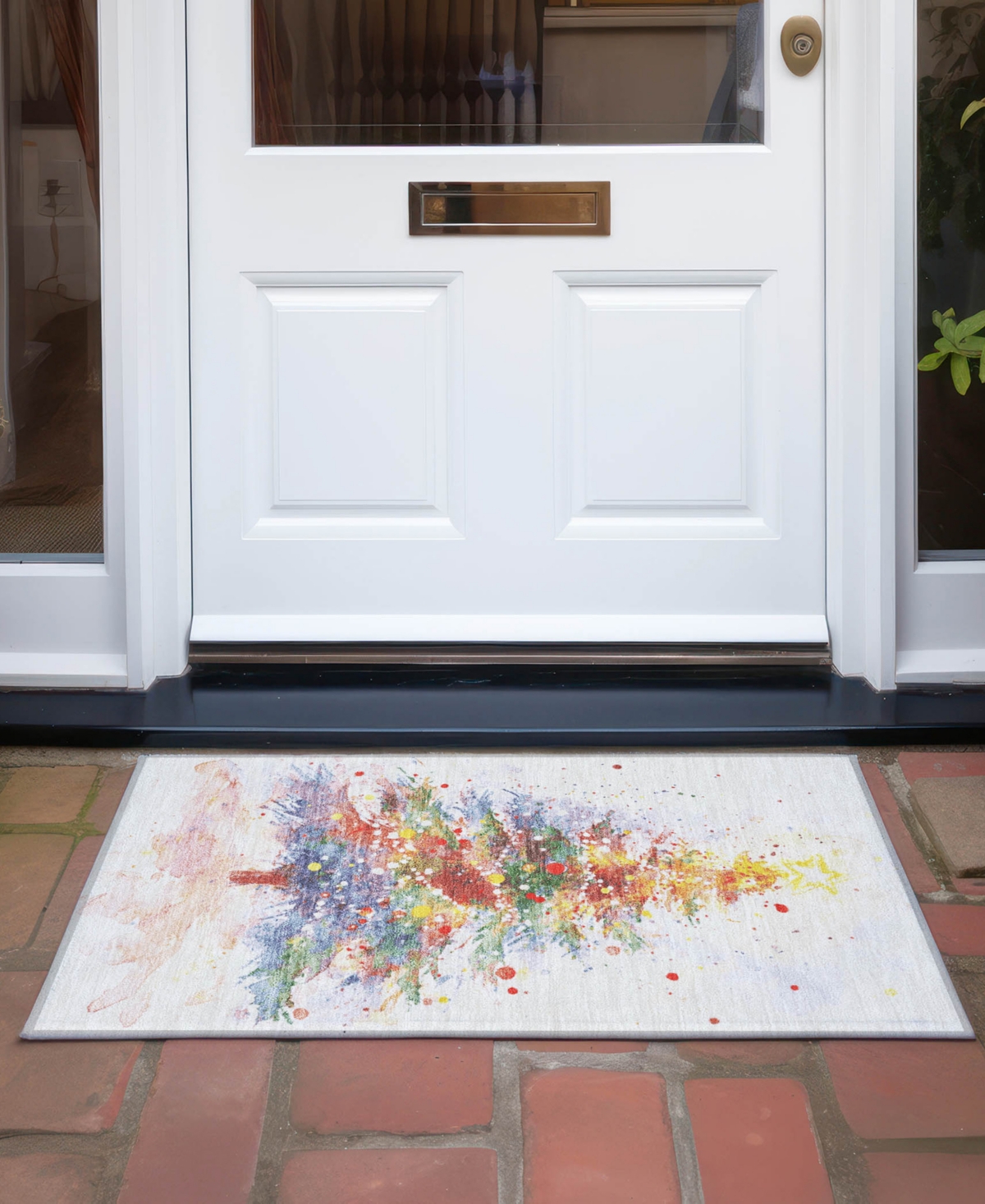 Addison Holiday Washable Indoor/Outdoor ACN1809 1'8"x2'6" Area Rug