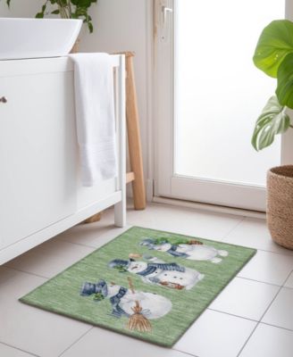 Holiday Washable Indoor/Outdoor ACN1826 1'8"x2'6" Area Rug