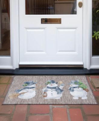 Holiday Washable Indoor/Outdoor ACN1826 1'8"x2'6" Area Rug