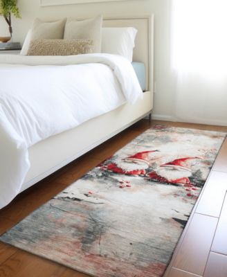 Holiday Washable Indoor/Outdoor ACN1808 2'3"x7'6" Runner Area Rug