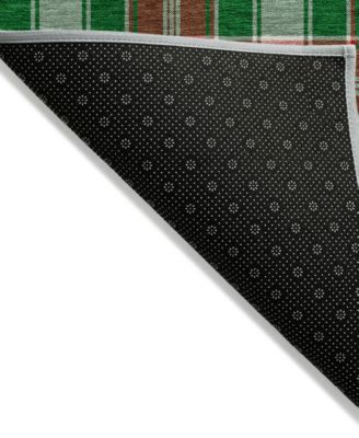 Holiday Washable Indoor/Outdoor ACN1817 2'3"x7'6" Runner Area Rug