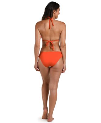 Island Goddess Halter Triangle Bikini Top