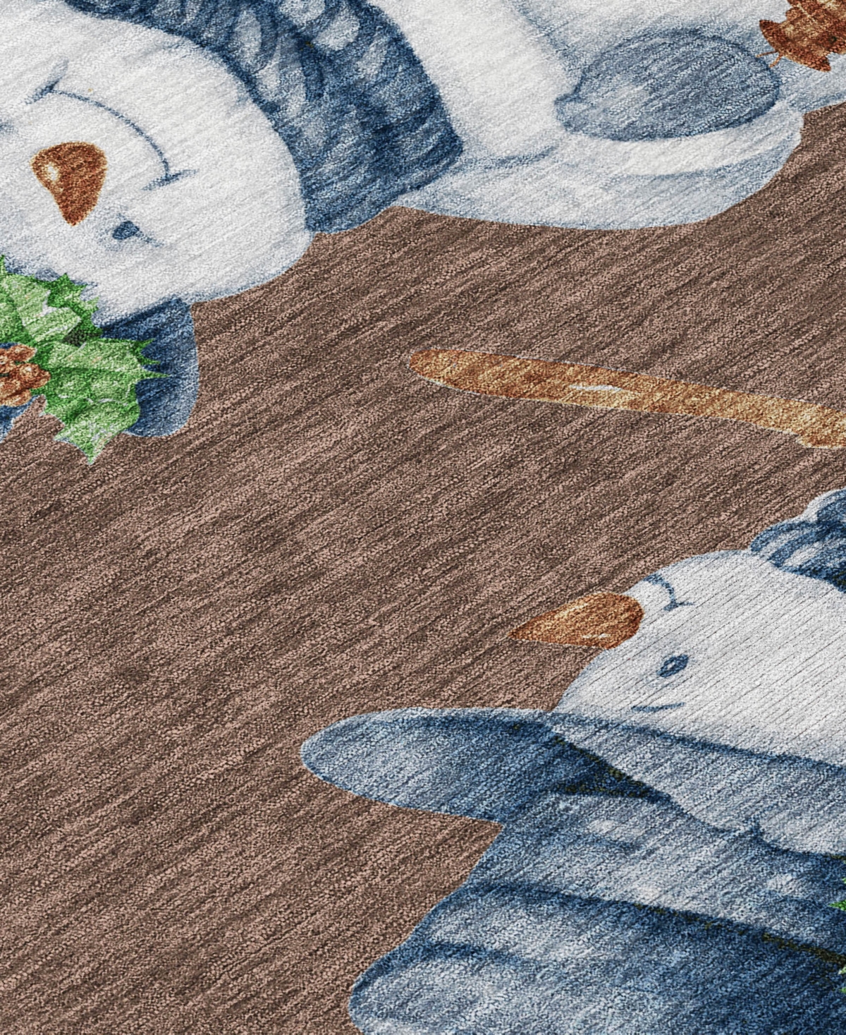 Addison Holiday Washable Indoor/outdoor Acn1826 5'x7'6" Area Rug In Brown