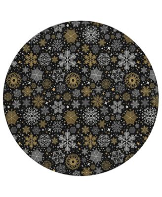 Addison - Holiday Washable Indoor/Outdoor ACN1823 Round Area Rug