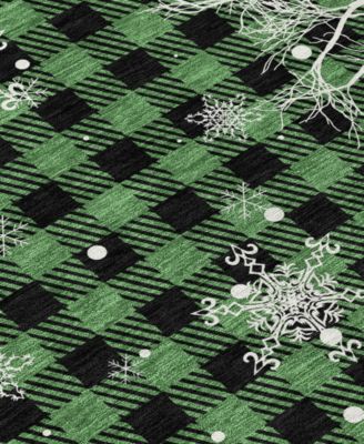 Holiday Washable Indoor/Outdoor ACN1824 8'x10' Area Rug