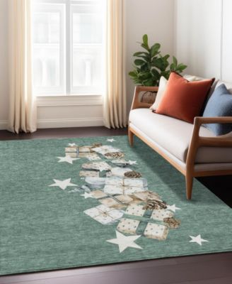 Holiday Washable Indoor/Outdoor ACN1825 8'x10' Area Rug