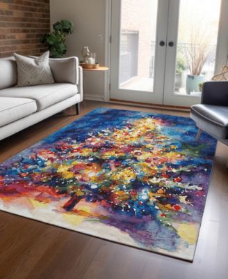 Holiday Washable Indoor/Outdoor ACN1806 9'x12' Area Rug
