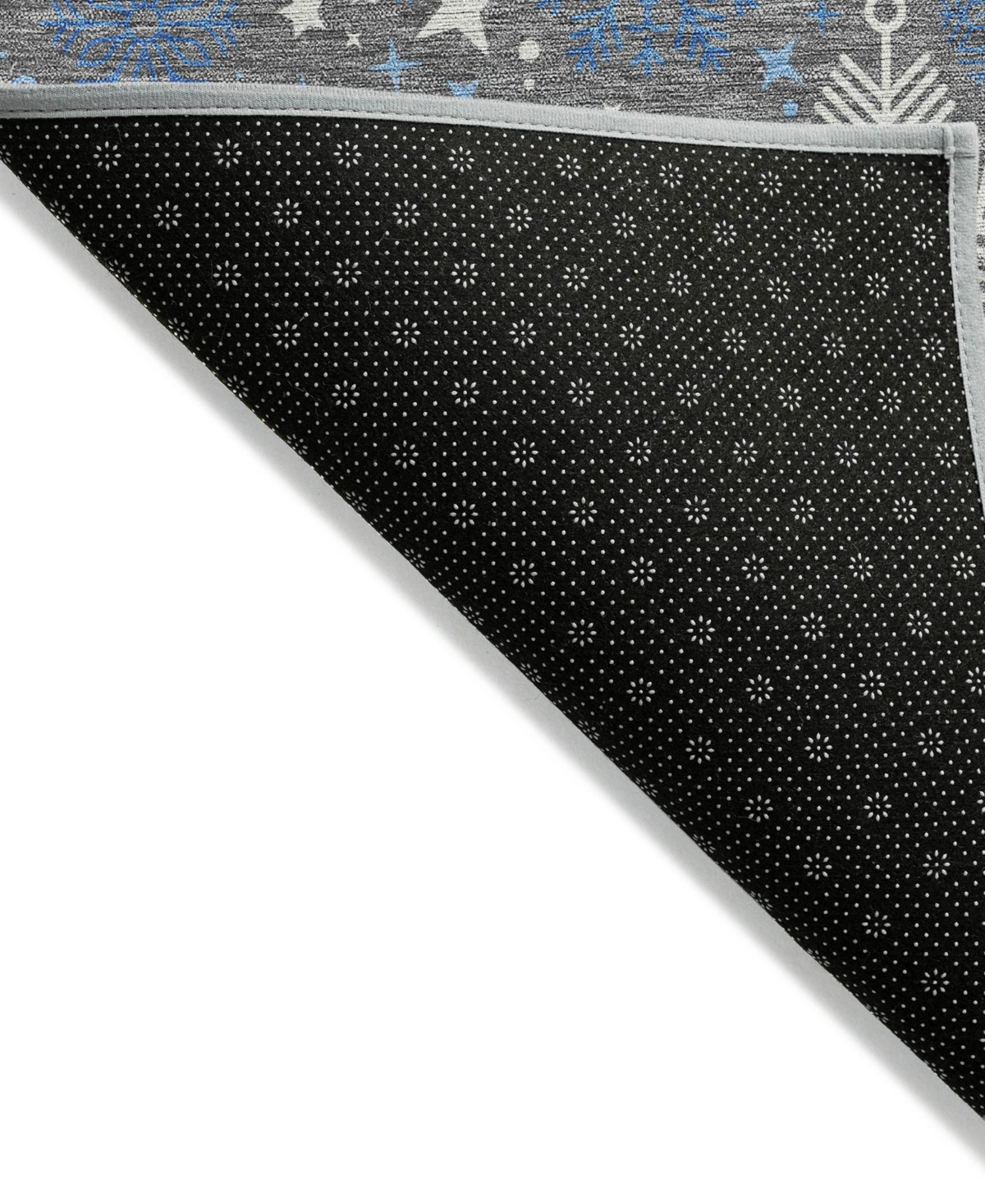 Addison Holiday Washable Indoor/outdoor Acn1823 9'x12' Area Rug In Gray