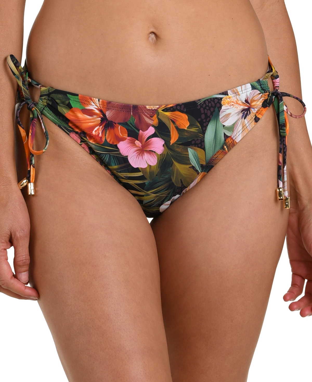 La Blanca Women's Tropical Hideaway Adjustable Loop Hipster In Multi