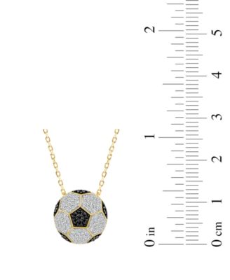Diamond Pendant Necklace (1/3 ct. t.w.) in 10k Yellow Gold