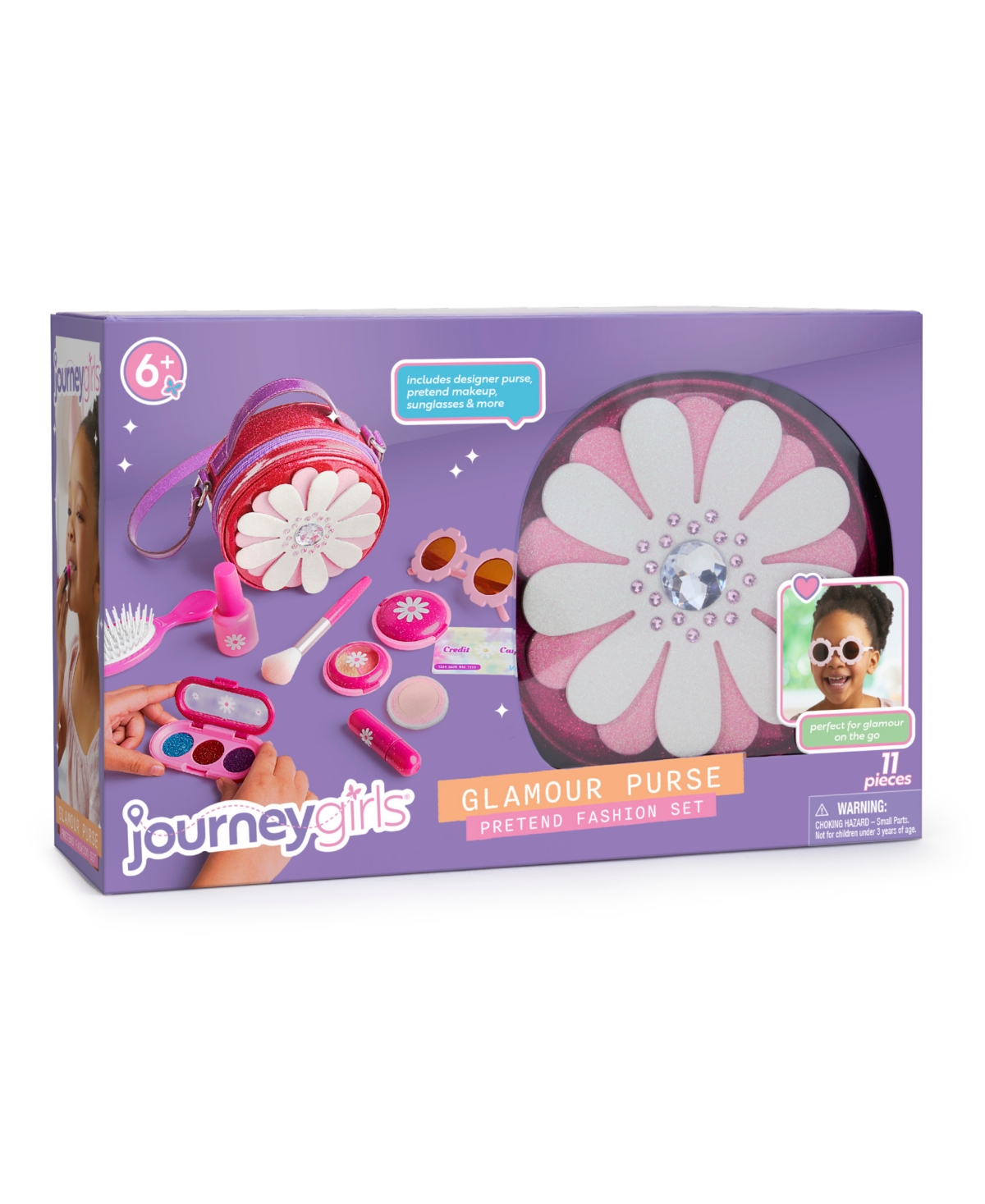 Journey Girls Glamour Purse Pretend Fashion Set In Multi