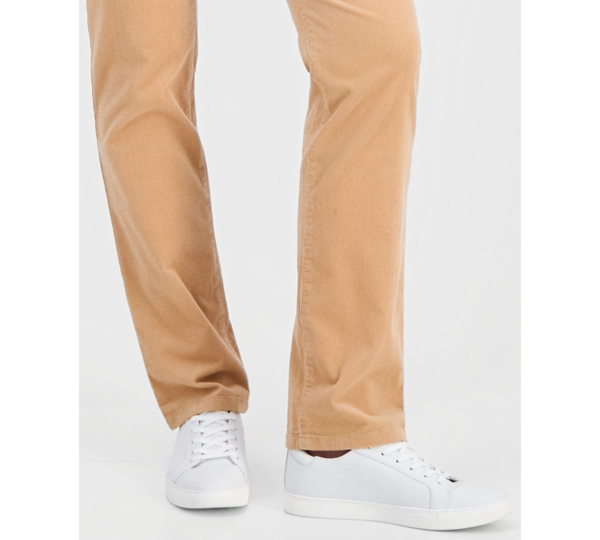 Style & Co Women's High-rise Straight Corduroy Jeans, Macy's Exclusive In Orange