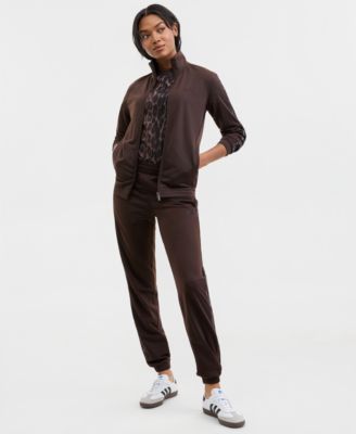 Women's The Seasonal Essentials Leopard Print Crewneck T-Shirt