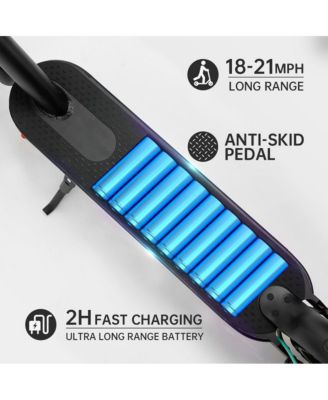 8.5 Inch Foldable Electric Scooter, UL2272 Certified with 350W Motor, 22-Mile Range & Smart Control
